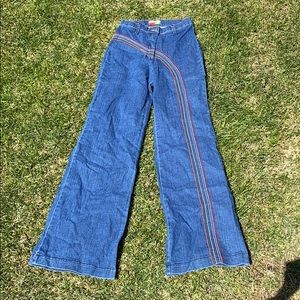 Retro rainbow pants 🌈🍄